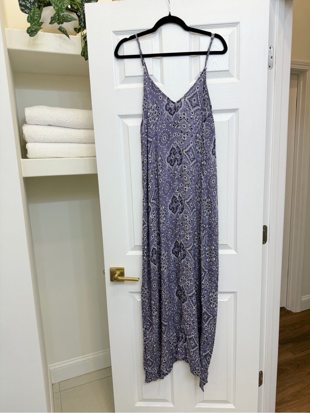 LOVESTITCH Bohemian Gauze Maxi Dress Size S/M
